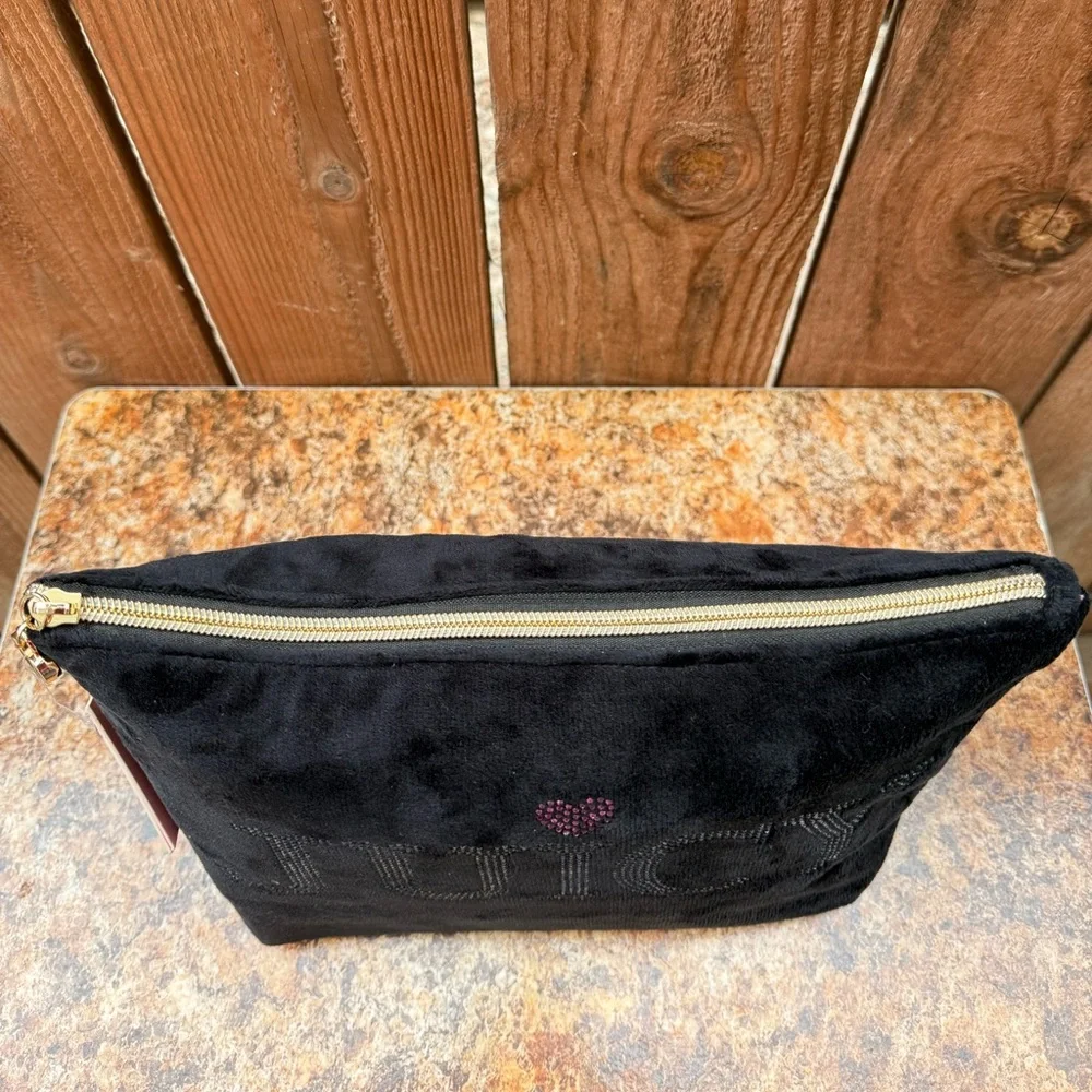 Juicy Couture Velour Cosmetic Bag - Picture 6 of 9